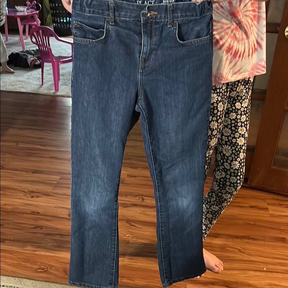 The Children's Place Boys Blue Jeans Classic Straight-Leg
